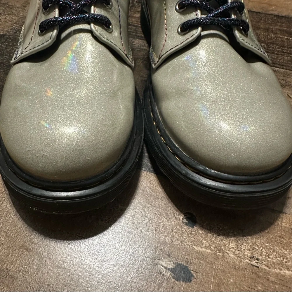 Dr. Martens Junior 1460 Sparkle Rays Boots